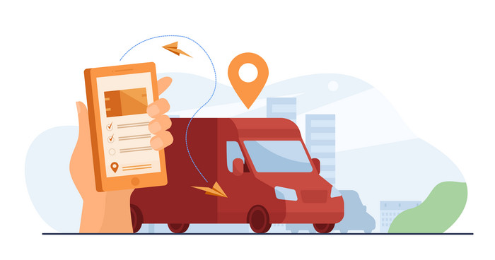 Order Tracking App Interface